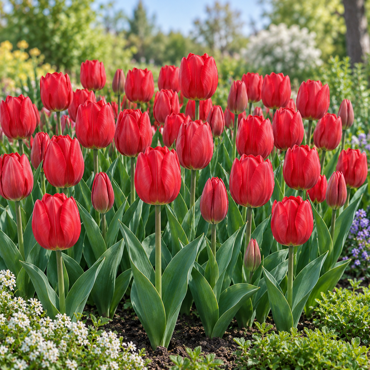 Darwin-Hybrid-Tulpen Red Impression
