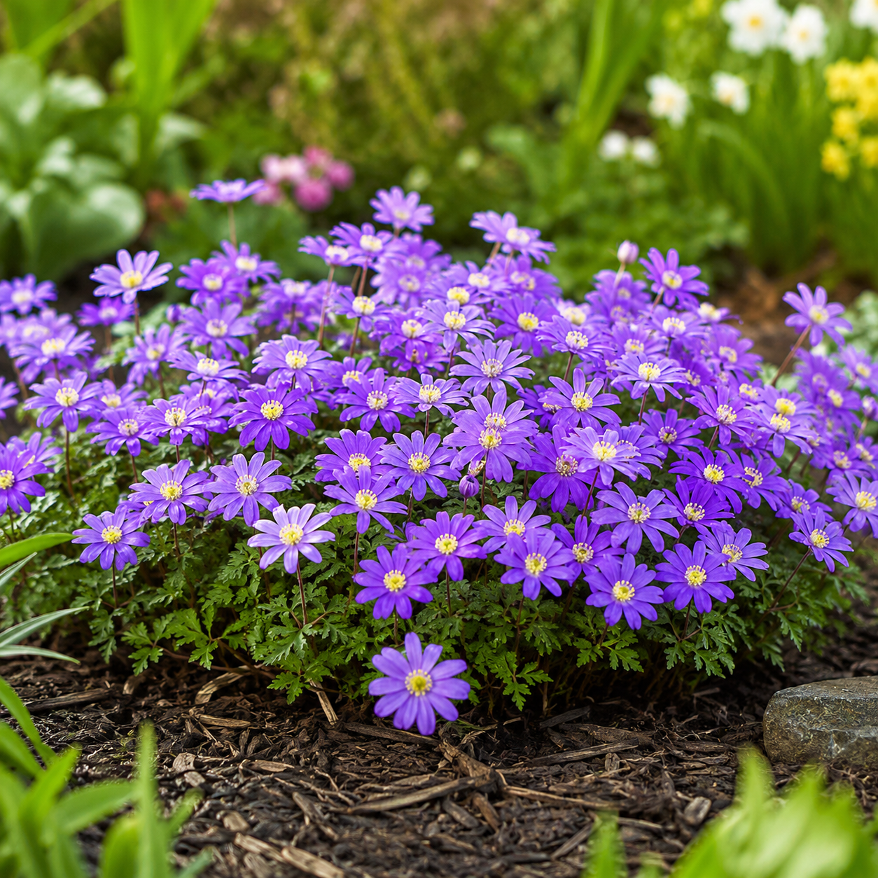 Anemonen blanda Violet Star