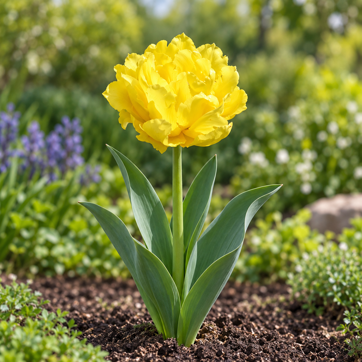 Gefüllte frühe Tulpen Limousine