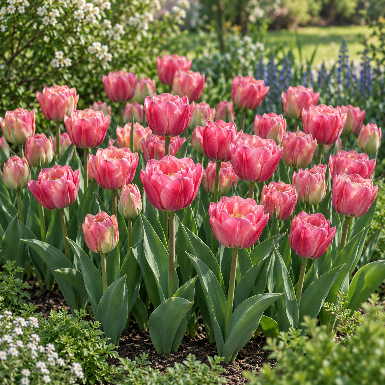 Gefüllte frühe Tulpen Verona Sunrise