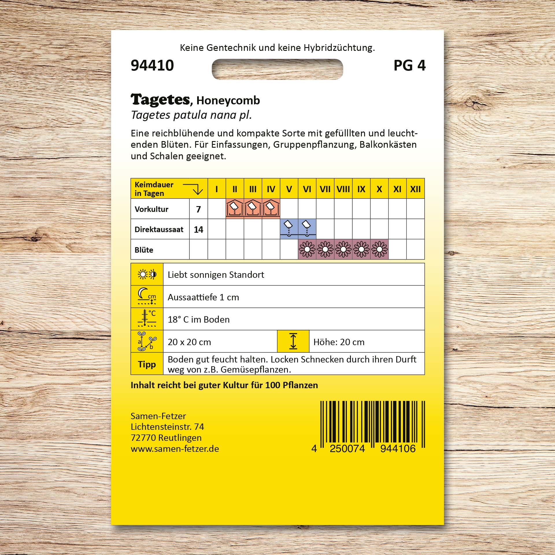 Tagetes Honeycomb