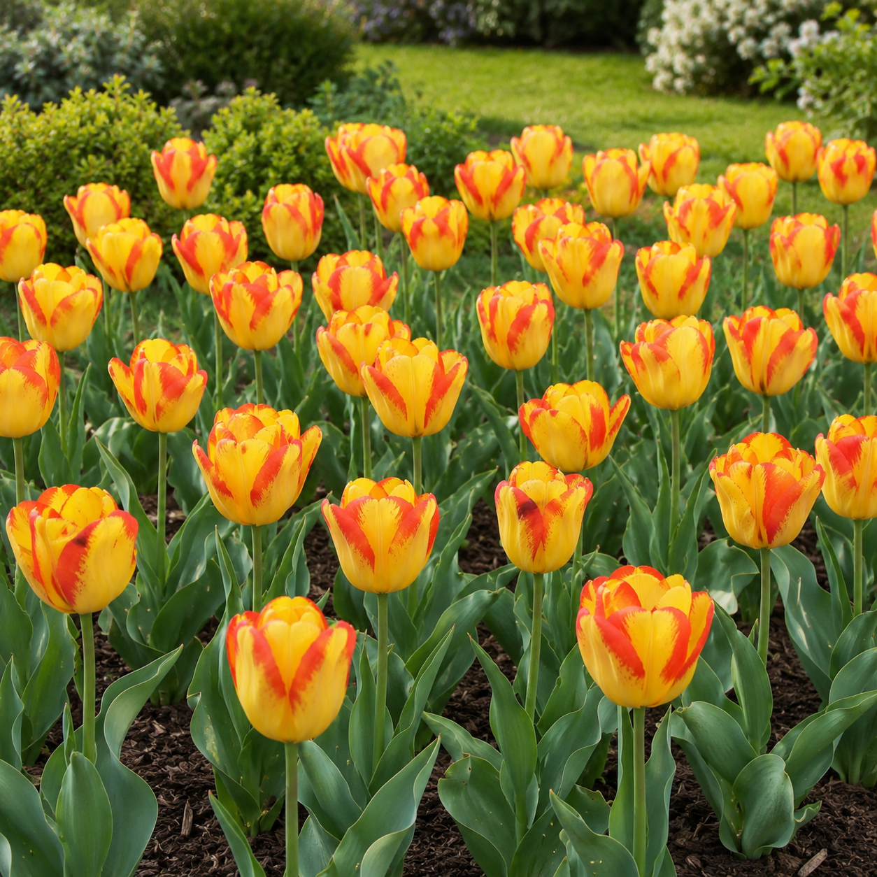 Triumph-Tulpen Outbreak