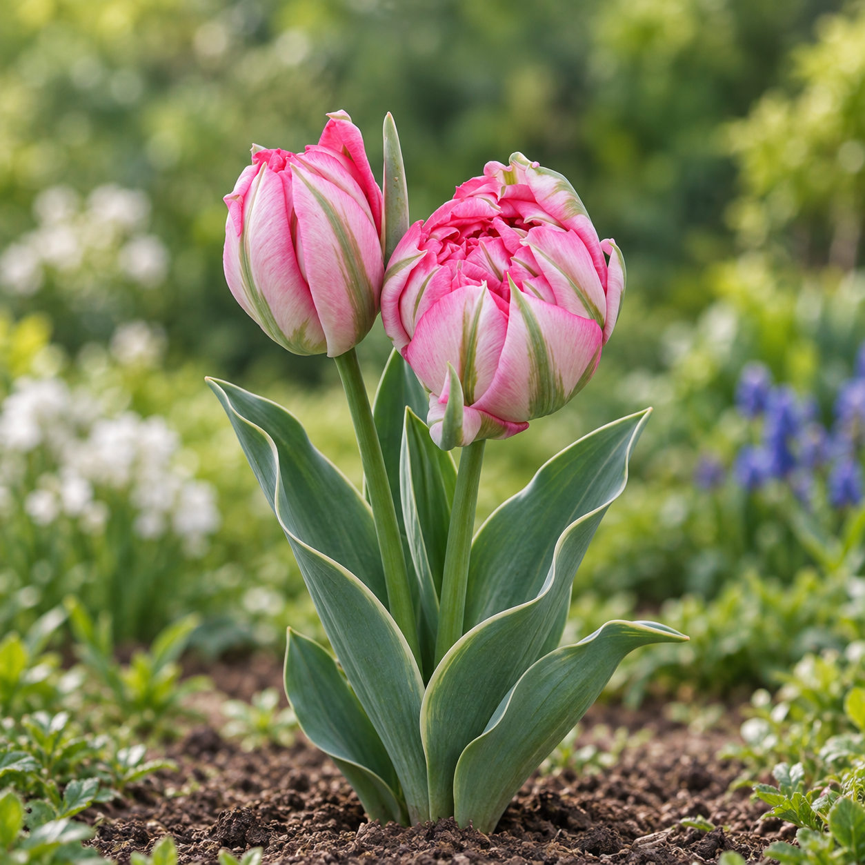 Gefüllte frühe Tulpen Flash Point