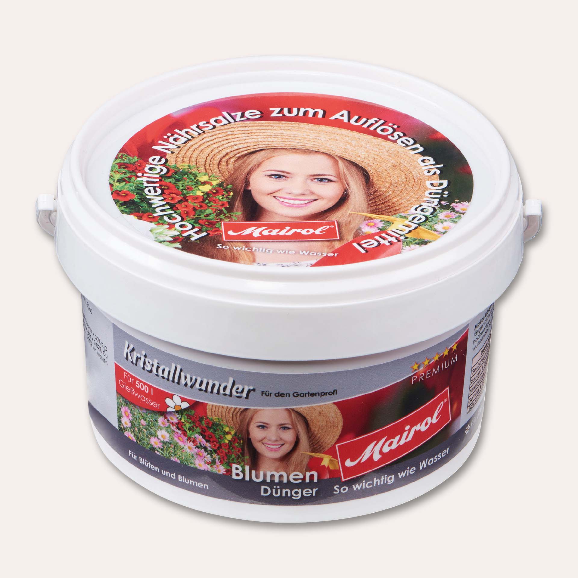 Mairol Nährsalz Blühdünger 500 g – Profi-Qualität für üppige Blüten