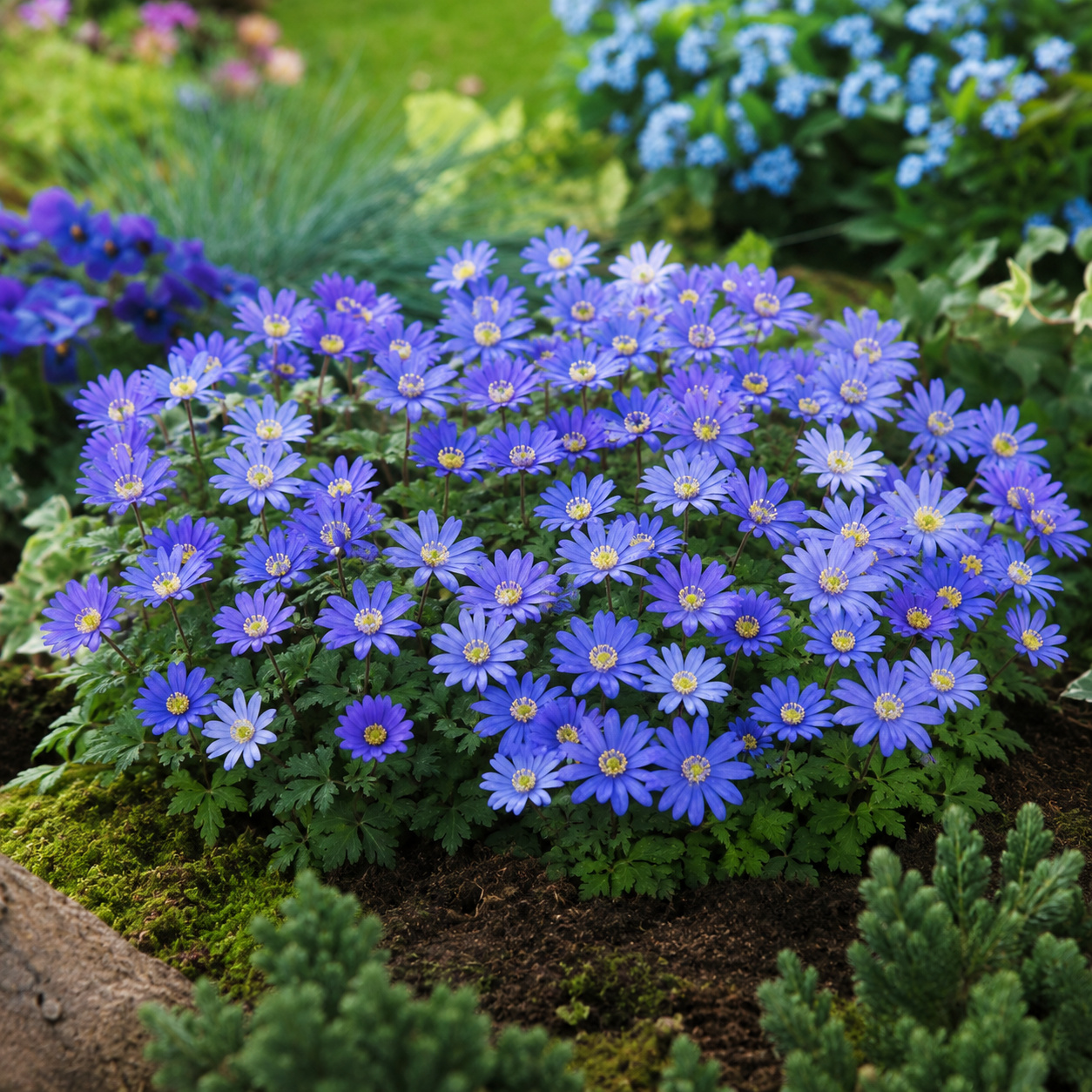 Anemonen blanda Blue Shades