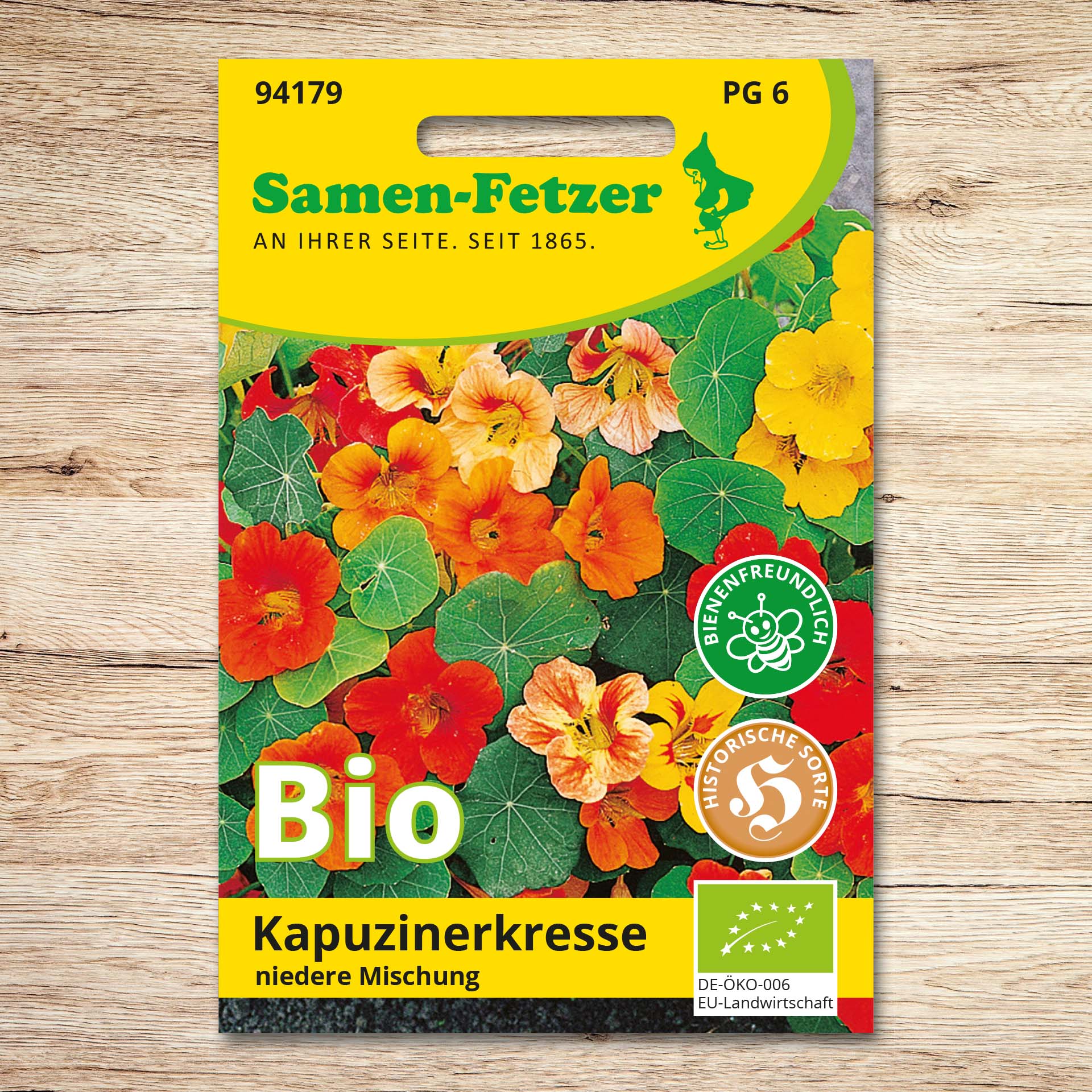 Kapuzinerkresse (Bio) Niedere Mischung