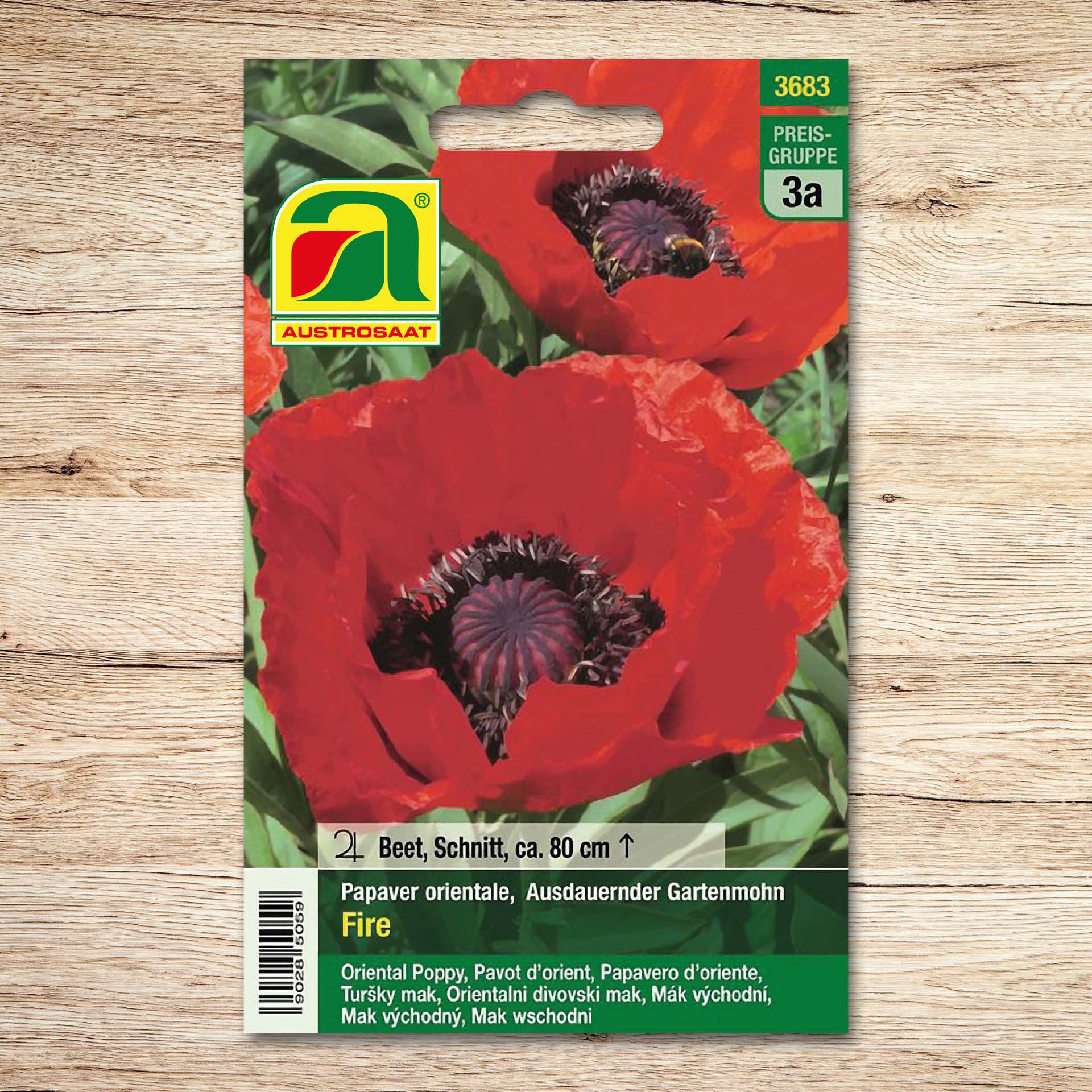 Mohn Orientale Fire