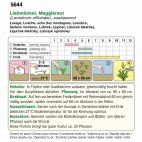 Nahaufnahme eines Produktetiketts mit Zutatenliste, Verwendungshinweis, Nährwerttabelle, Herstellerangaben und Piktogrammen; weißer Hintergrund mit schwarzem und grünem Text.