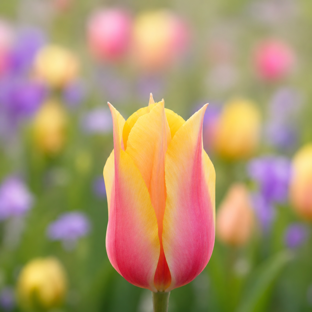 Einfache späte Tulpen Blushing Beauty