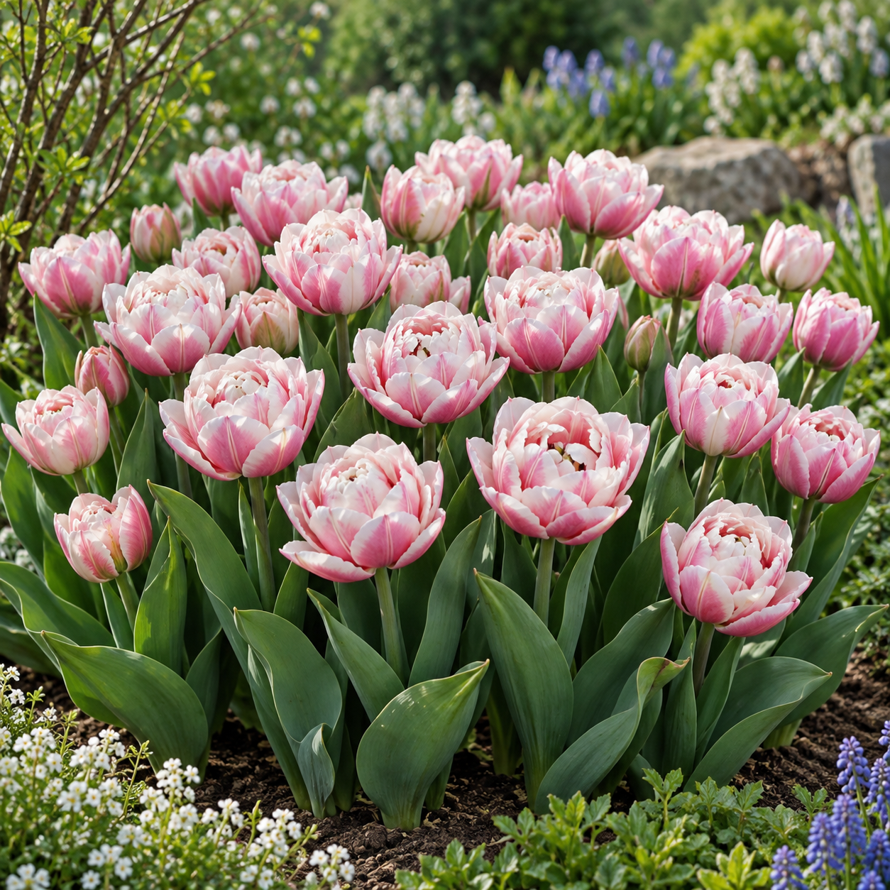 Gefüllte frühe Tulpen Sambuca