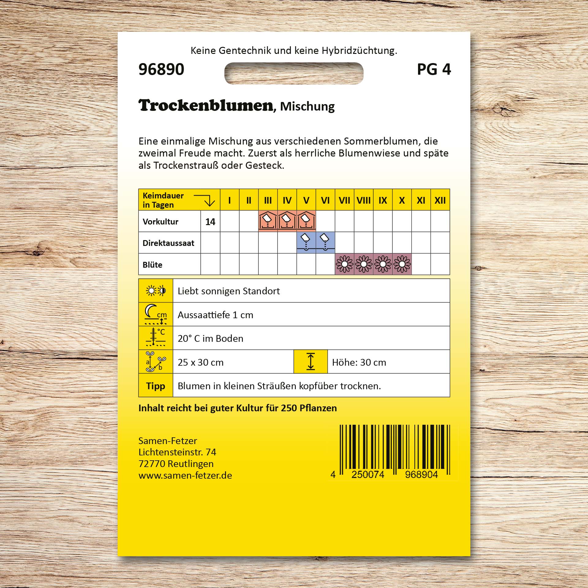 Trockenblumen Mischung