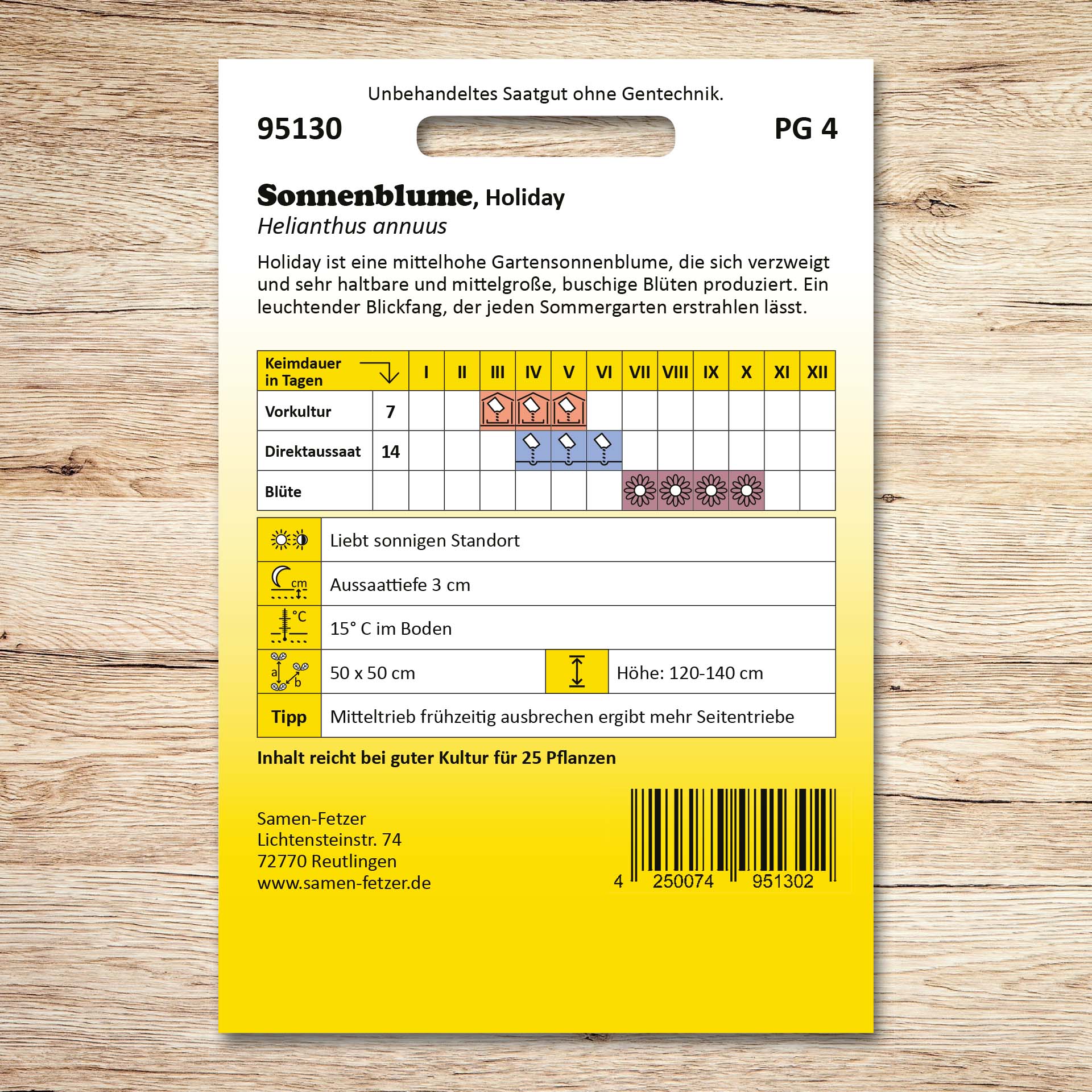 Sonnenblumen Holiday