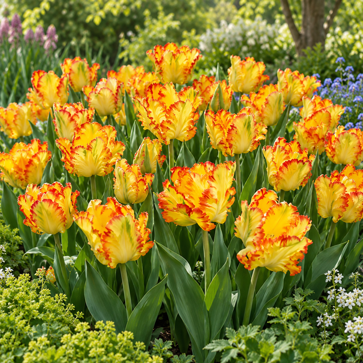 Papagei-Tulpen Caribbean Parrot