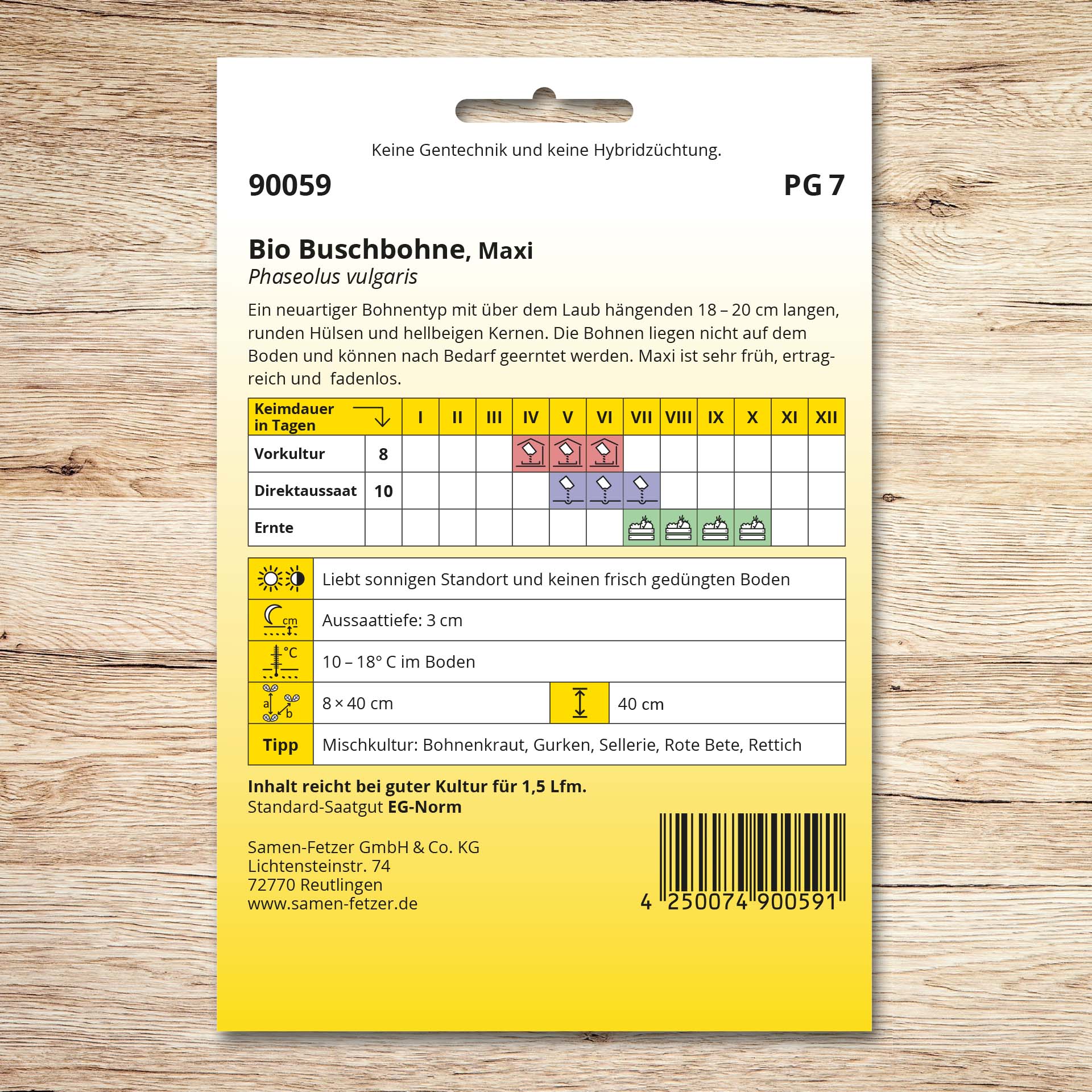 Buschbohnen (Bio) Maxi