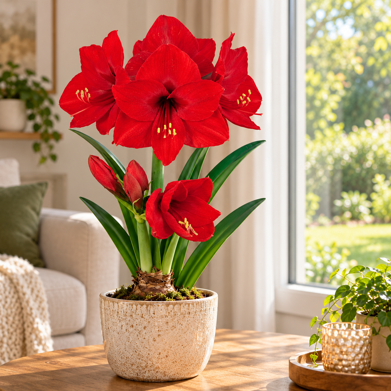 Amaryllis  Red Lion