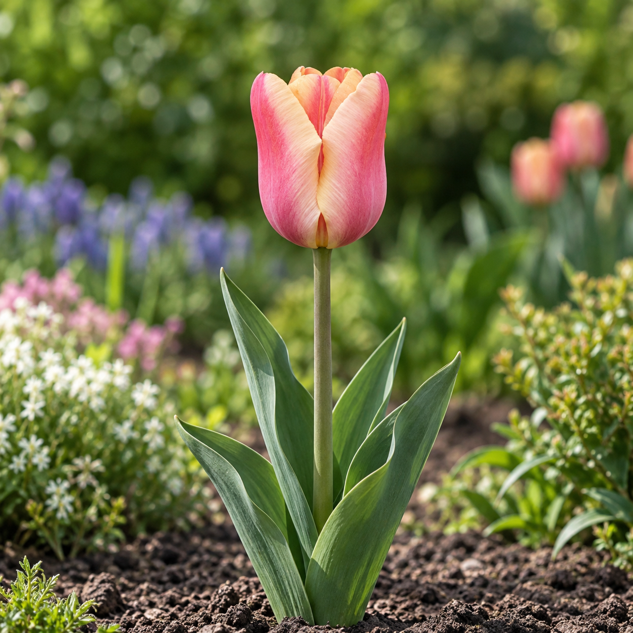 Triumph-Tulpen Apricot Foxx