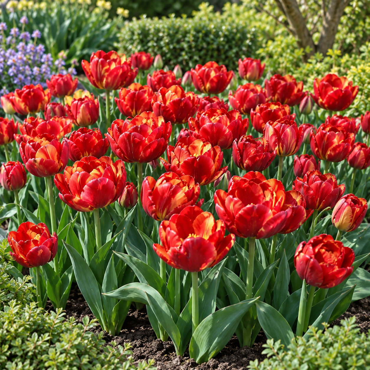 Gefüllte frühe Tulpen Tropical Sensation