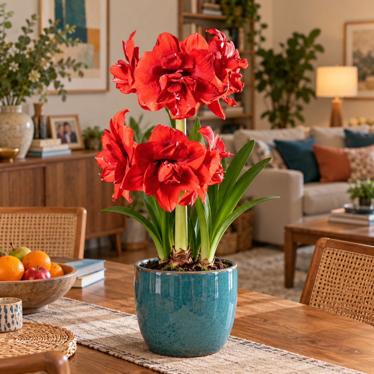 Amaryllis Galaxy, präpariert Double King