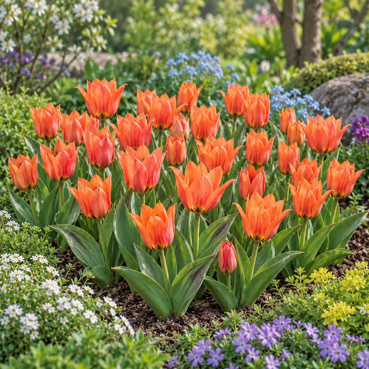 Kaufmanniana-Tulpen Princess Household
