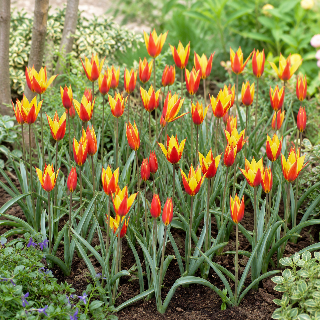 Tulipa clusiana var. chrysantha Tubergen´s Gem