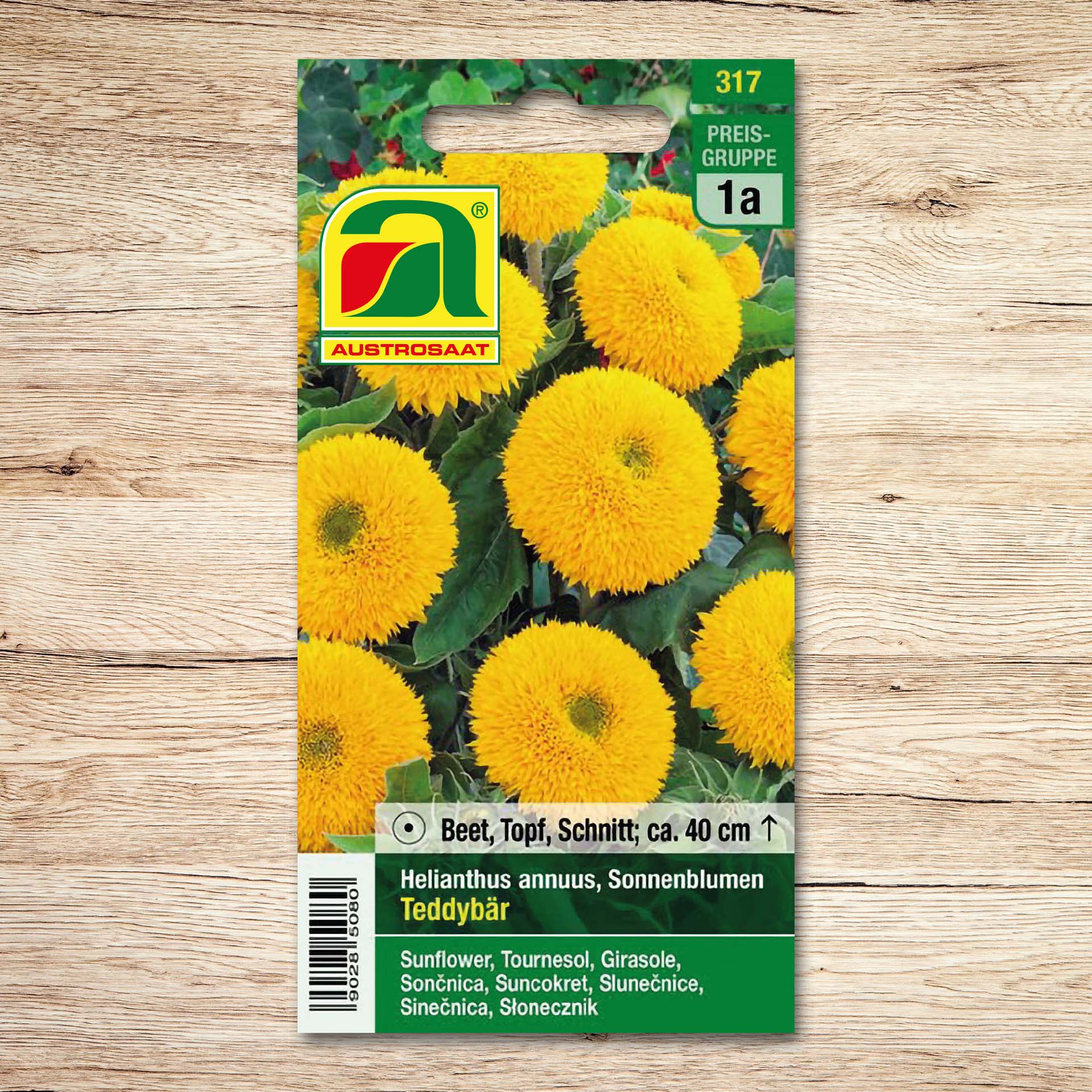 Sonnenblumen Teddybär