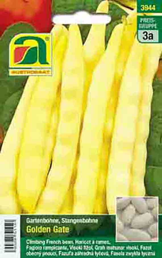 Stangenbohnen Golden Gate