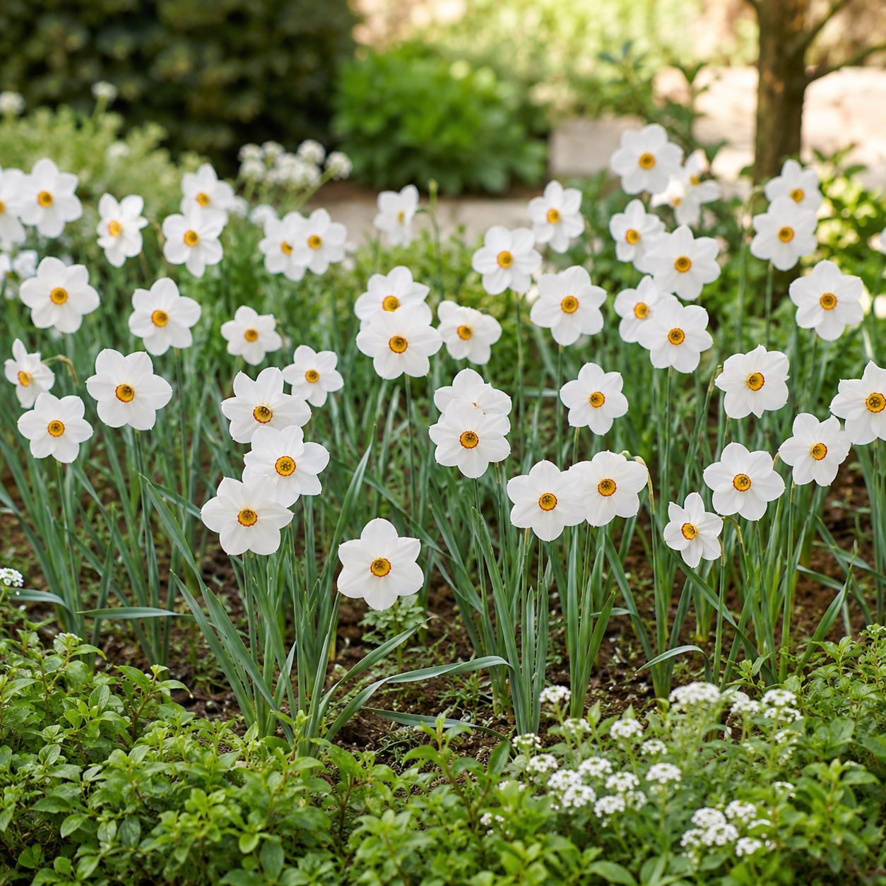 Poeticus-Narzissen Actaea