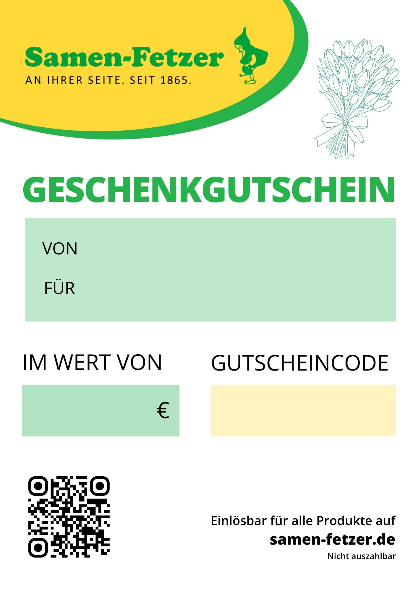Geschenkgutschein