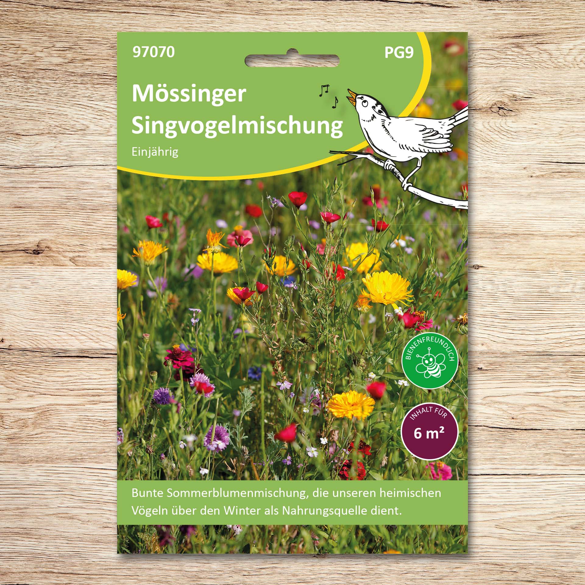Sommerblumenmischung Mössinger Singvogelmischung