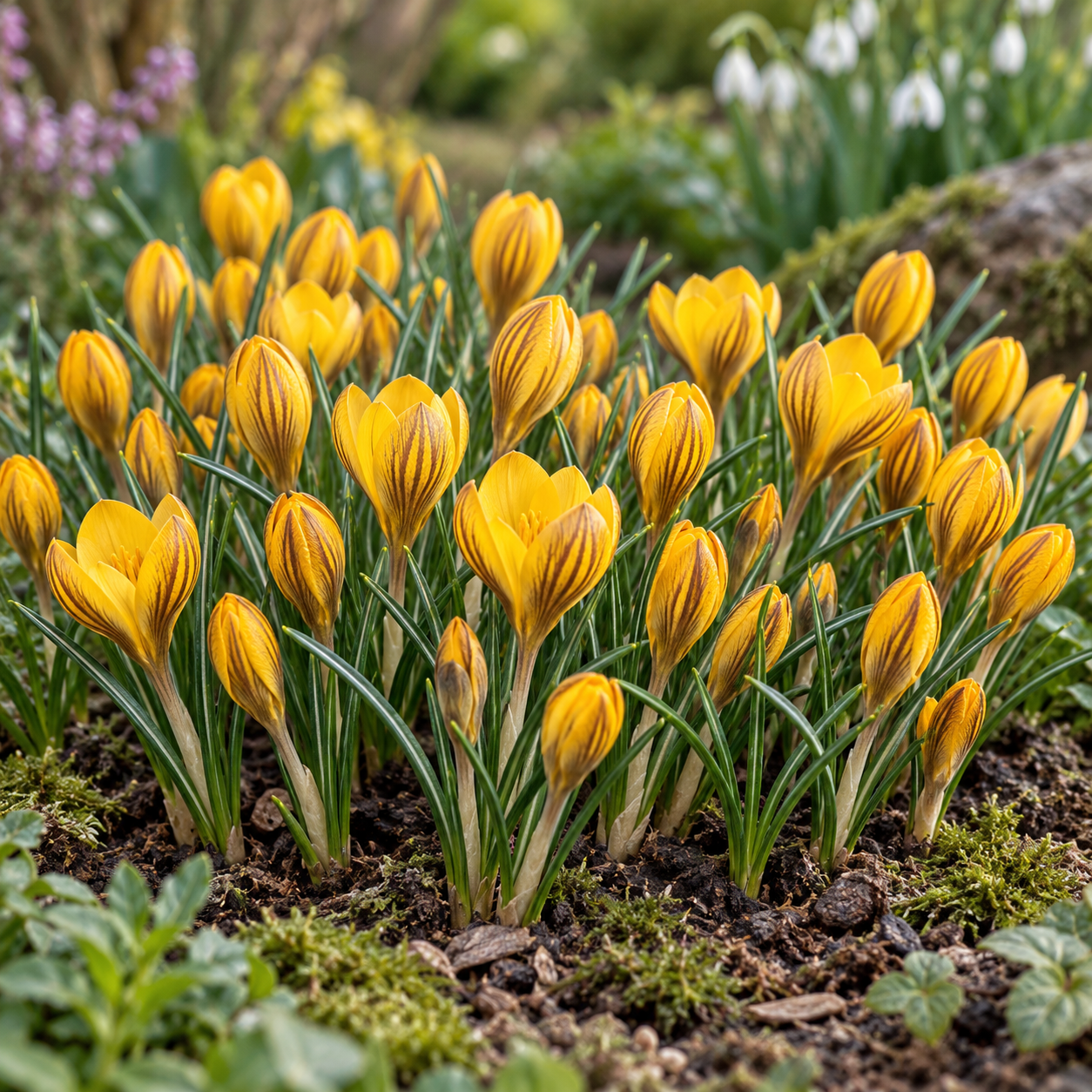 Crocus chrysanthus Dorothy