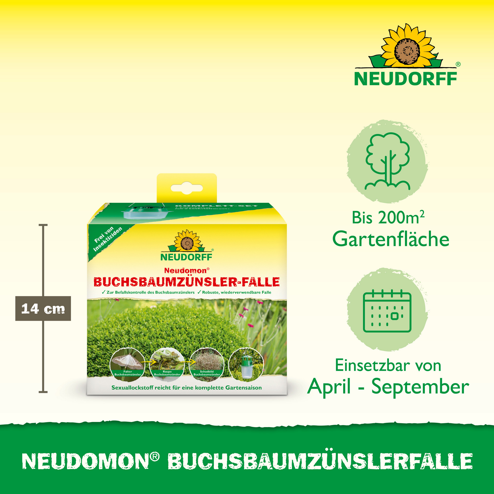 Buchsbaumzünsler-Falle