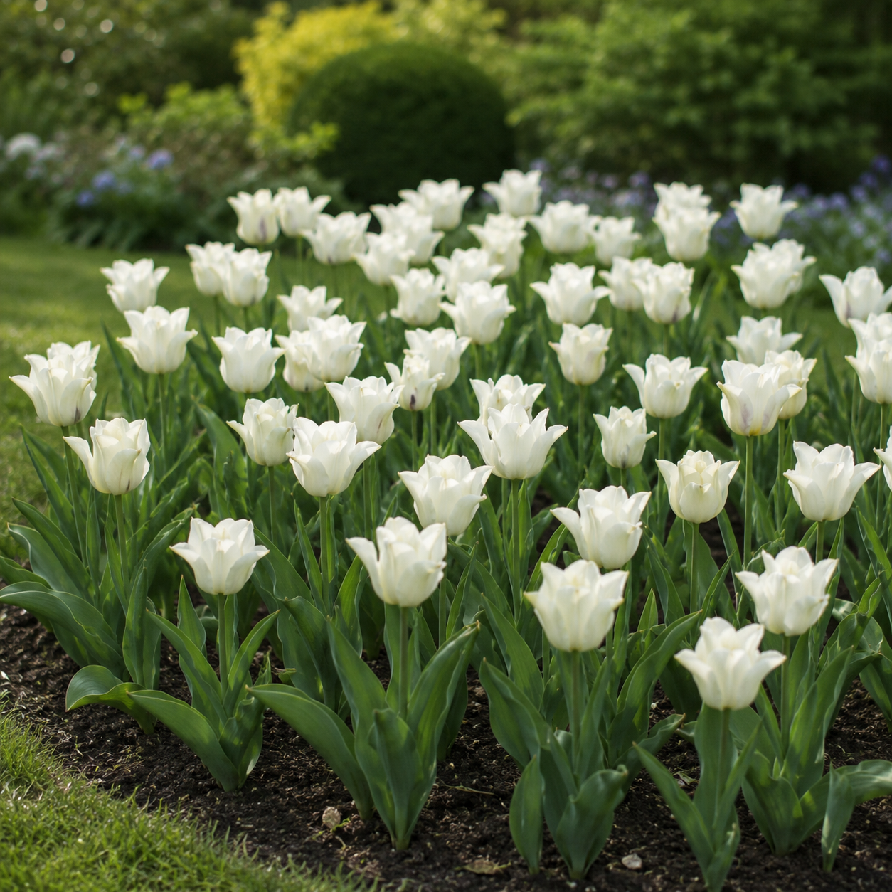 Triumph-Tulpen White Liberstar