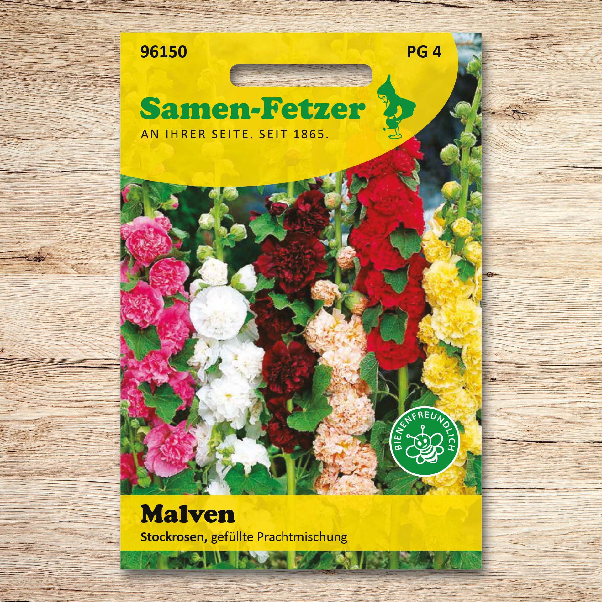 Malven Stockrosen, gefüllte Prachtmischung
