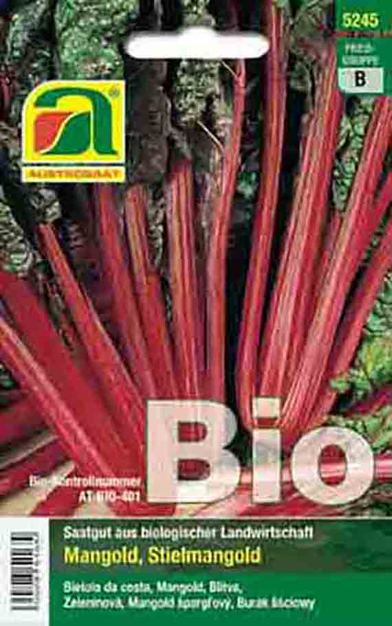 Mangold (Bio) Rhubarb Chard