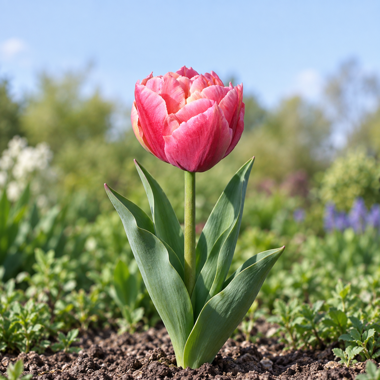 Gefüllte frühe Tulpen Verona Sunrise