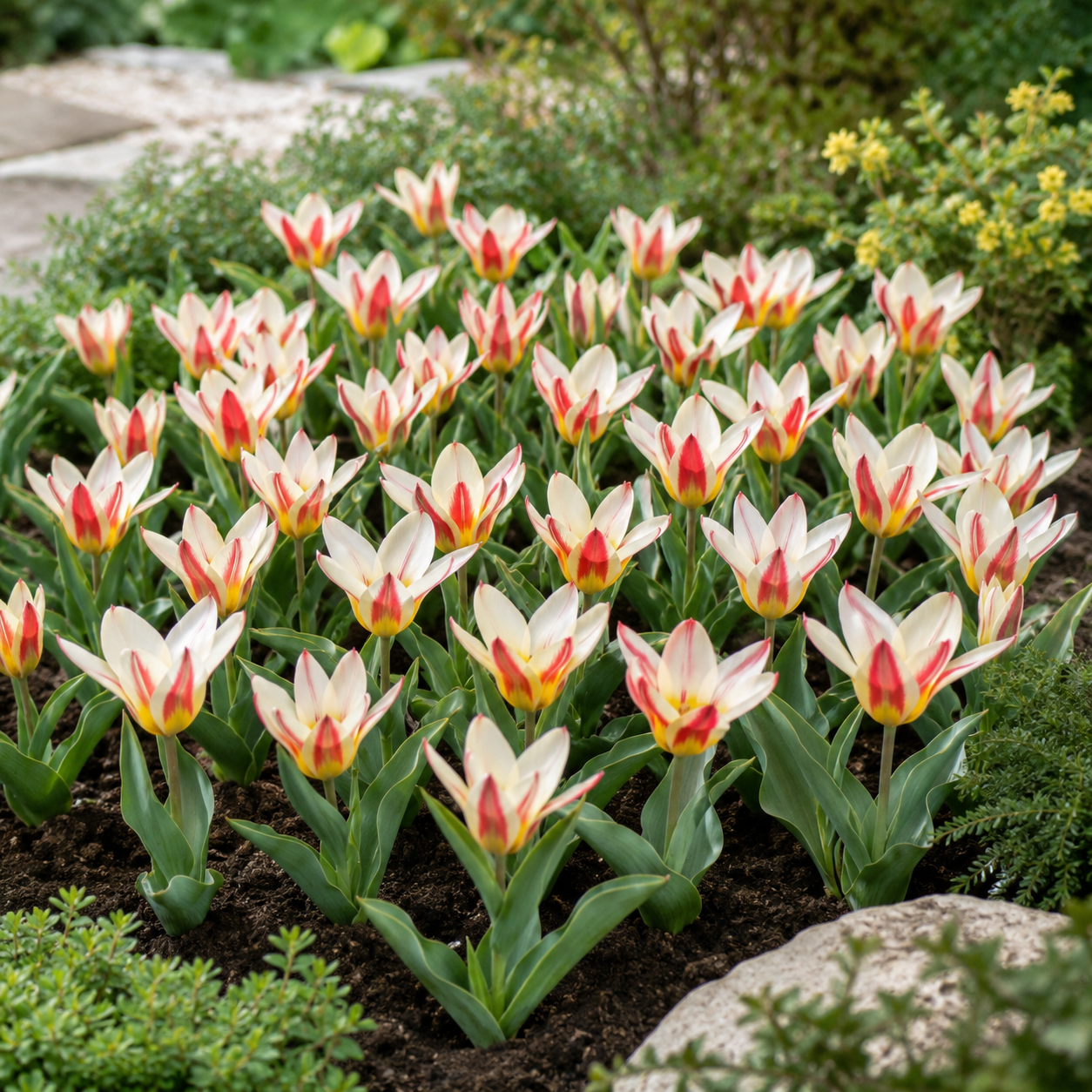 Kaufmanniana-Tulpen The First