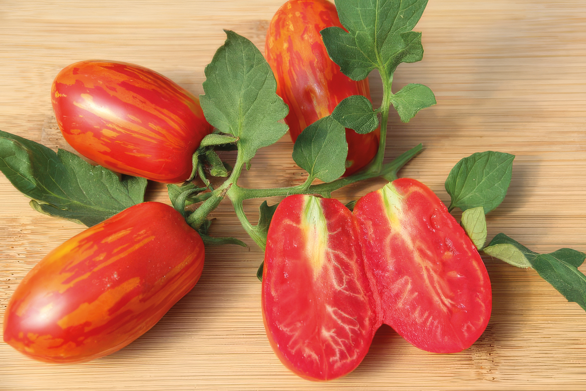 Tomate Gestreifte Pflaume