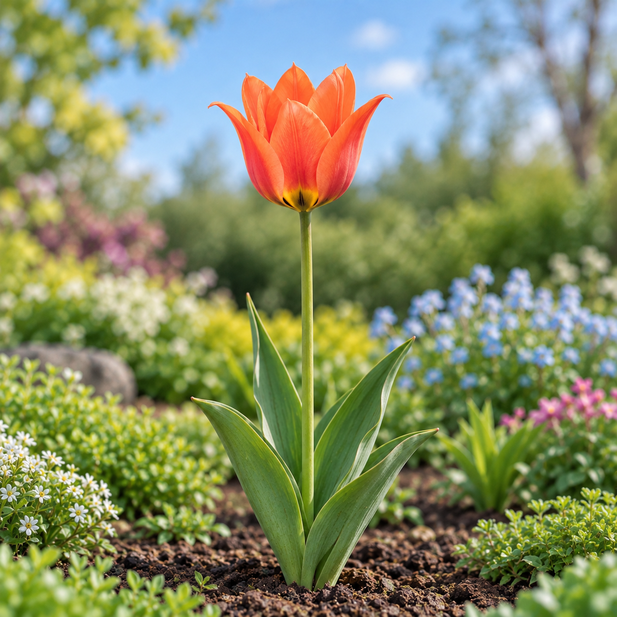 Kaufmanniana-Tulpen Princess Household