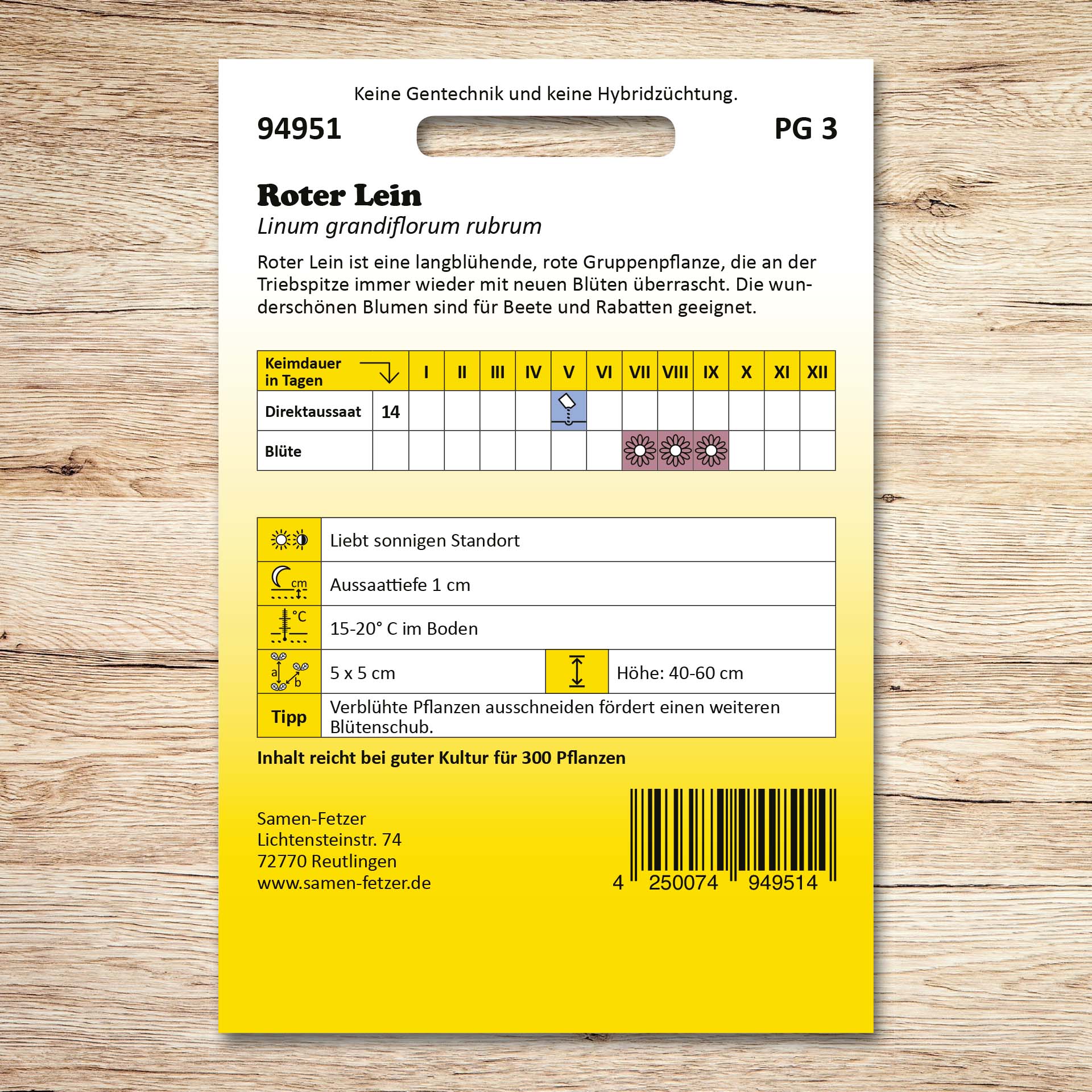 Roter Lein
