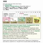 Produktabbildung: Medikamentenpackung mit Gebrauchsinformation, Dosierungstabelle und Herstellerangaben